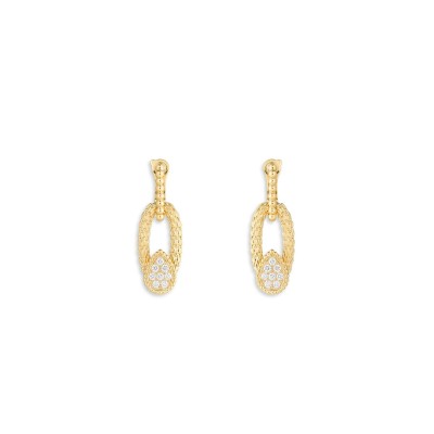 BOUCHERON SERPENT BOHÈME VINTAGE STUD EARRINGS JCO01637